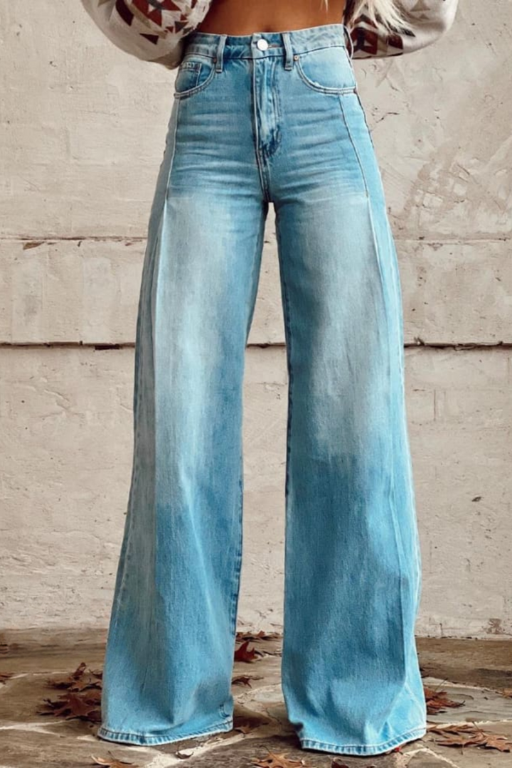 Nicoletta | Vintage Szerokie Spodnie