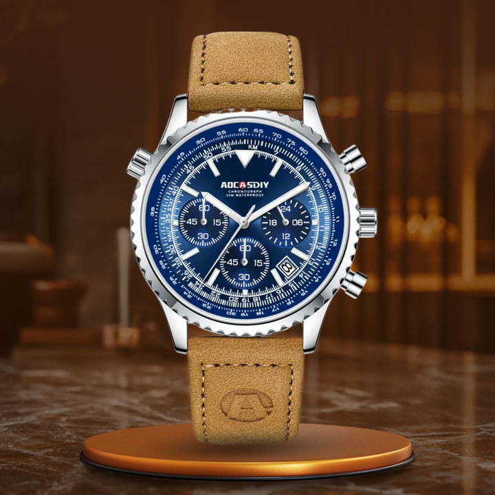 Luksusowy Zegarek Chronograf