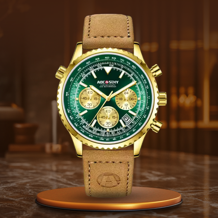Luksusowy Zegarek Chronograf