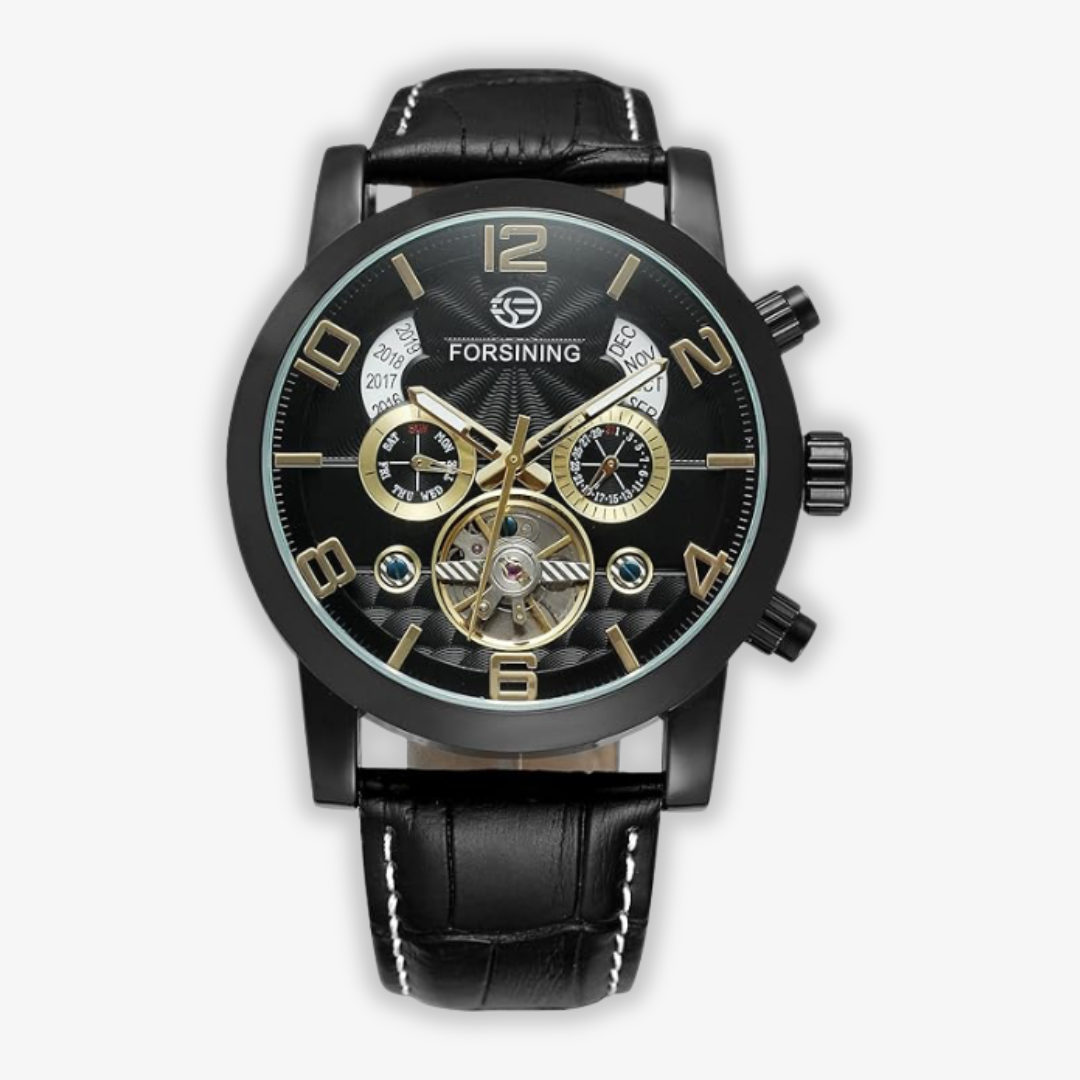 Luksusowy zegarek mechaniczny z tourbillonem