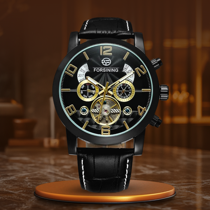 Luksusowy zegarek mechaniczny z tourbillonem