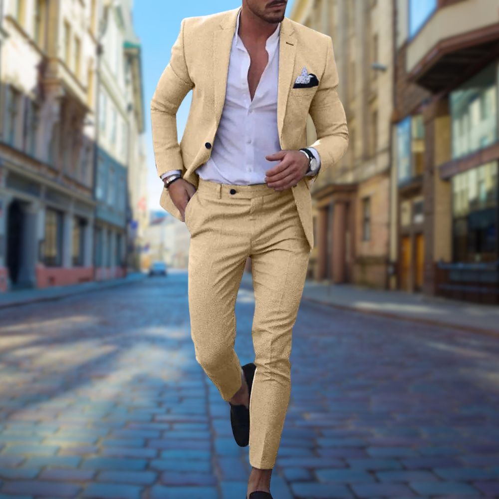 Eddie | Slim-Fit-Męski Garnitur