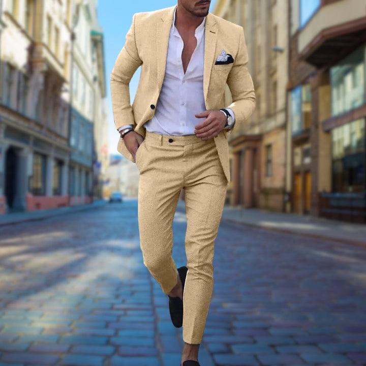 Eddie | Slim-Fit-Męski Garnitur