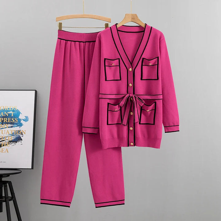 Joelle – Elegancki dwuczęściowy zestaw garniturowy